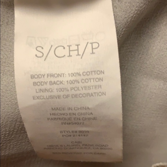 EUC CAbi Color-block Cardigan With Built-in Ca… - Picture 5 of 6